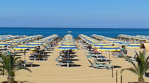 Strand von Rimini